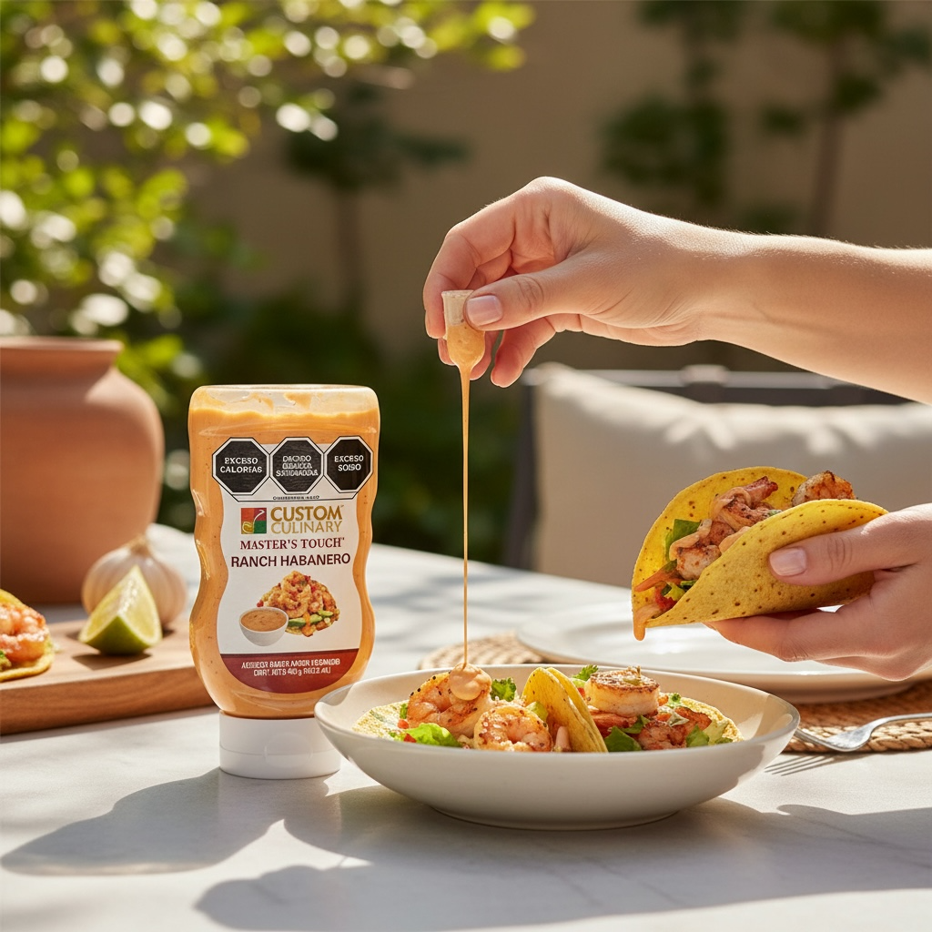 ADEREZO RANCH HABANERO CUSTOM CULLINARY 480GRS